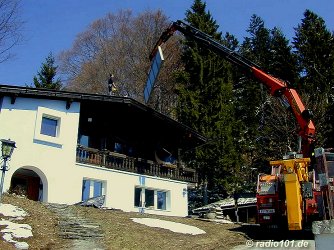 Sonnenkollektor  (click to enlarge - anklicken zum Vergr&ouml;�ern)