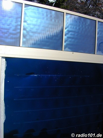 Sonnenkollektor  (click to enlarge - anklicken zum Vergr&ouml;�ern)