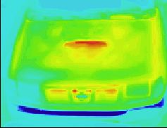 Infrarotaufnahme / W&auml;rmebild / Thermografische Aufnahme: Gel&auml;ndewagen